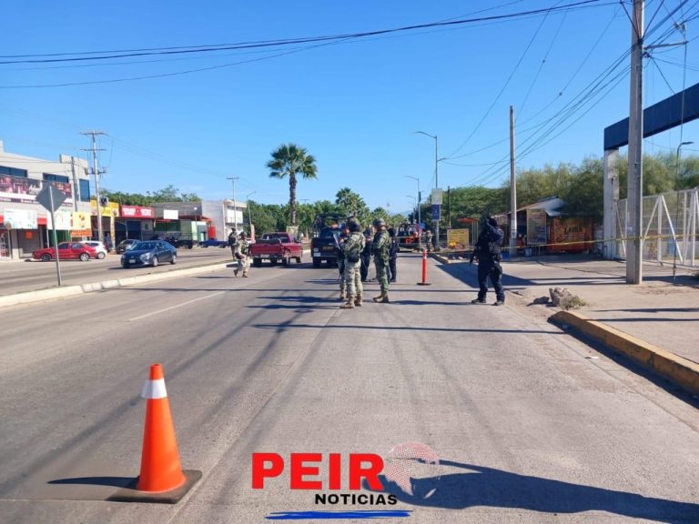 Ricardo de 16 años es asesinado y una mujer es herida frente al Fraccionamiento Los Ángeles por la carretera a Imala