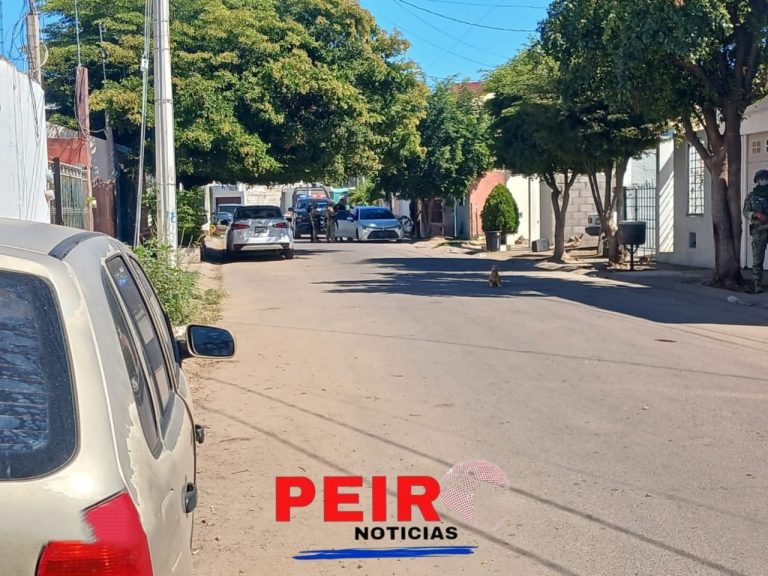 Sujeto armado logra escapar de Policías Estatales en el Fraccionamiento Los Ángeles: localizan 10 cartuchos para arma corta en auto con reporte de robo