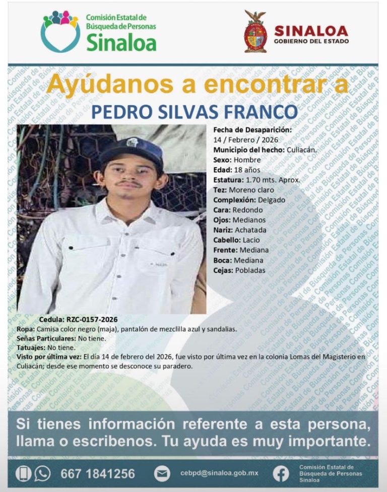 Joven de 18 años es "levantado" cuando iba por tortillas en la Colonia Rosario Uzárraga: familiares piden por su regreso