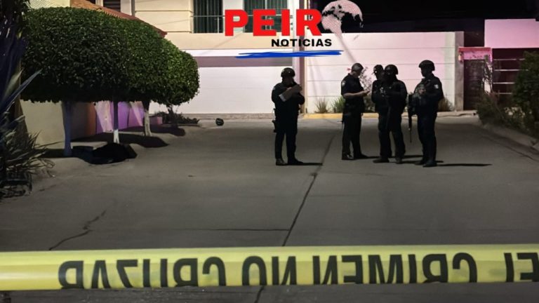 Una mujer es asesinada y un hombre es herido por un grupo armado en el Fraccionamiento Los Olivos