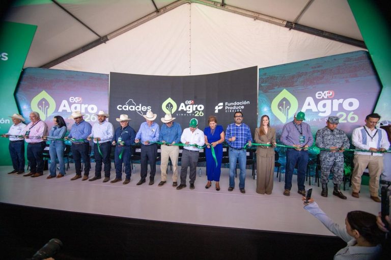 “Somos altamente competitivos en el tema agrícola”: Juan de Dios Gámez en la inauguración de la Expo Agro Sinaloa 2026