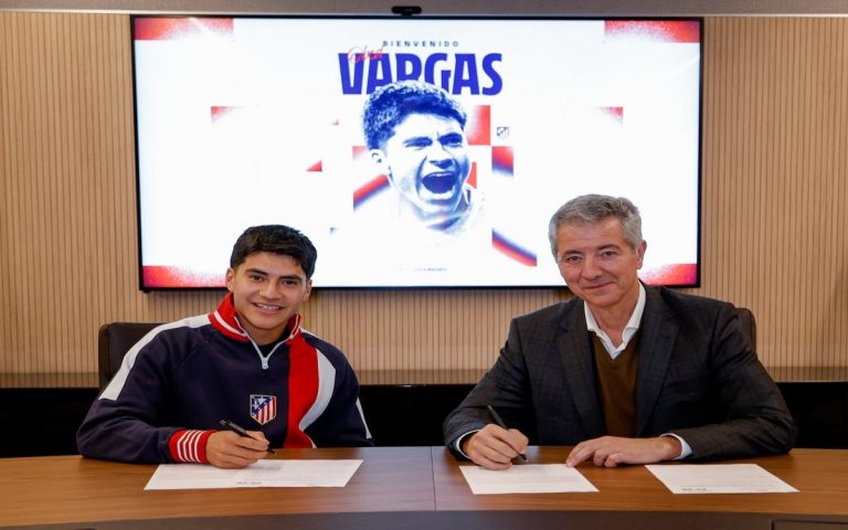 Firma Obed Vargas, volante mexicano, con Atlético de Madrid hasta 2030 | VIDEO