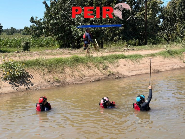 Mario es encontrado sin vida en un canal de riego en Otameto: desde el jueves estaba desaparecido en ese mismo lugar