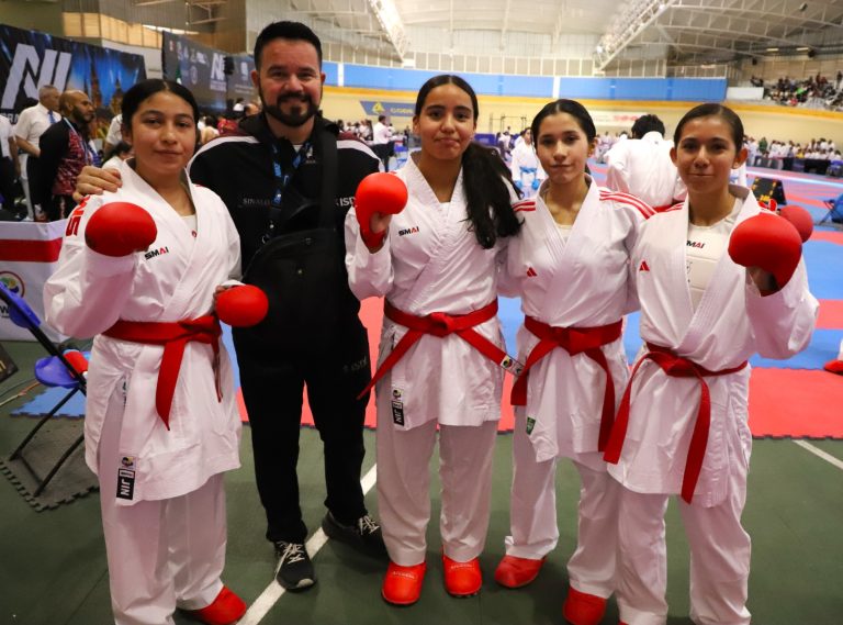 Sinaloa duplica clasificados en Karate a la Olimpiada Nacional