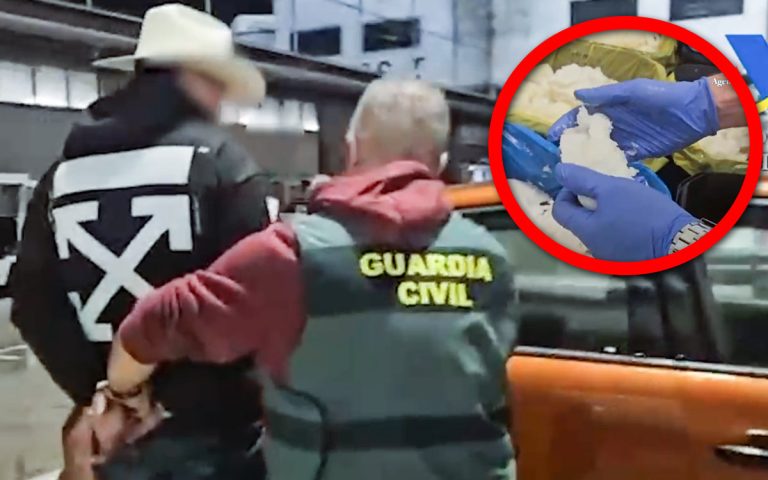 España asegura 625 kilos de metanfetamina ocultos en aceite de coco procedente de México; cae 'El Notario'