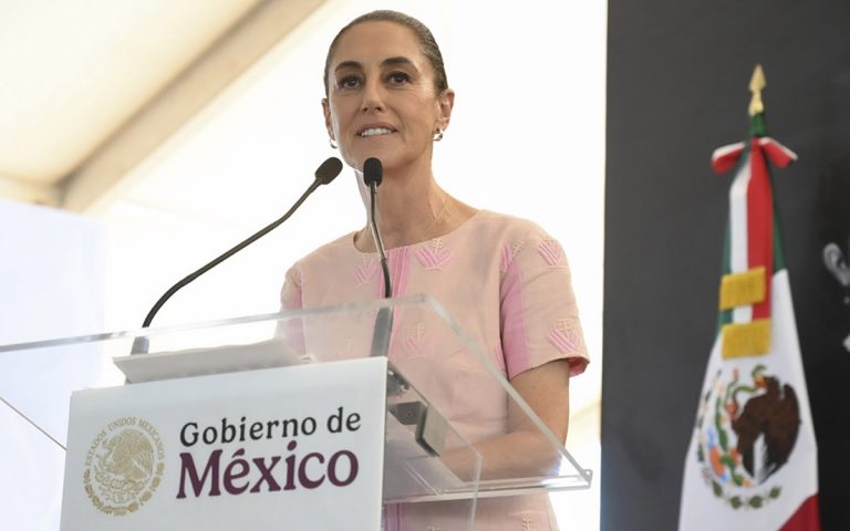 Sheinbaum pide a EE.UU. detener envío de armas ilegales para ayudar a frenar el narcotráfico