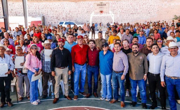 Sinaloa supera meta histórica de certeza jurídica y rebasa los 34 mil títulos de propiedad entregados