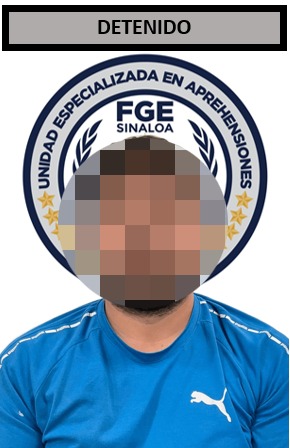 FGE ejecuta orden de aprehensión contra probable responsable de robo violento a comercio en Culiacán