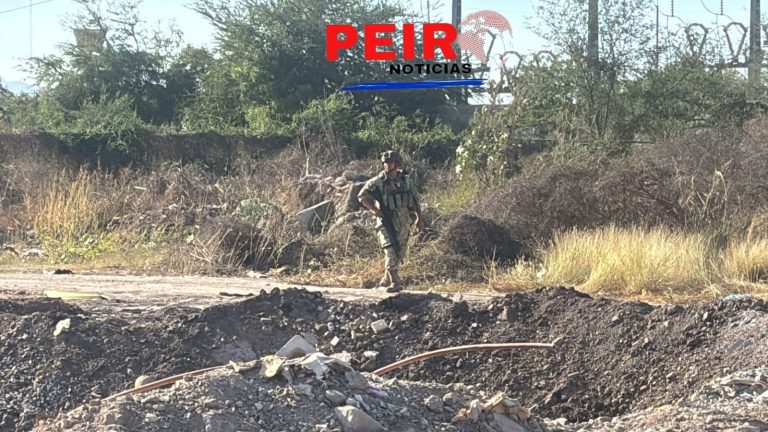 En un terreno baldío en el Fraccionamiento Los Huertos es encontrado asesinado un hombre