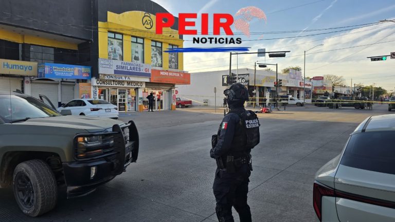 Dos hombres son asesinados en el sector norte de Culiacán: uno tripulaba una moto y el segundo una camioneta ford ranger
