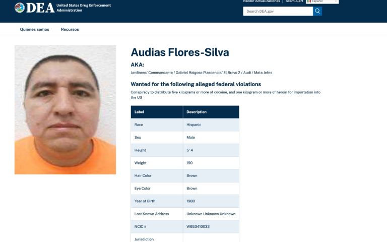 Marina detiene a Audias Flores, 'El Jardinero', uno de los sucesores de 'El Mencho" en el CJNG