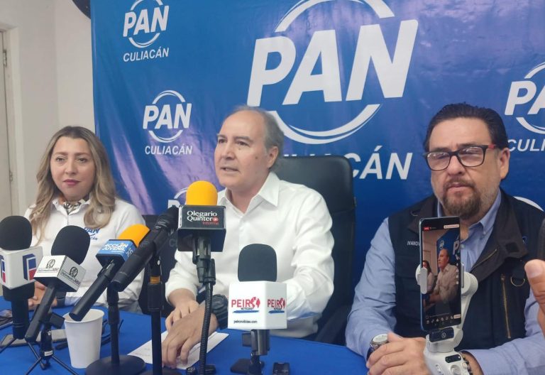 PAN Culiacán denuncia crisis política y pide desaparición de poderes en Sinaloa