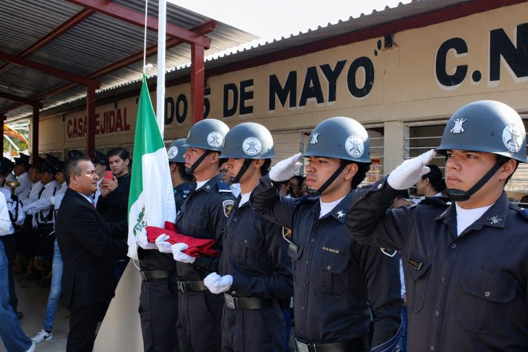 Encabeza el alcalde de Navolato el 164 aniversario de la Batalla de Puebla en el Ejido 5 de Mayo