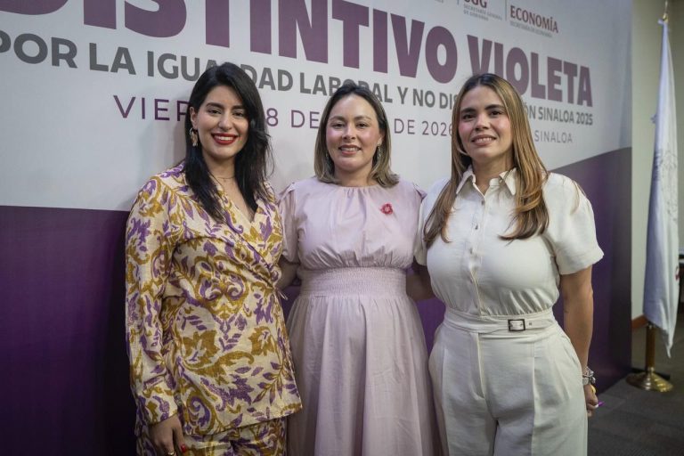 Reconocen compromiso con la igualdad laboral en Sinaloa; Gobierno de Culiacán refrenda respaldo al Distintivo Violeta 2025