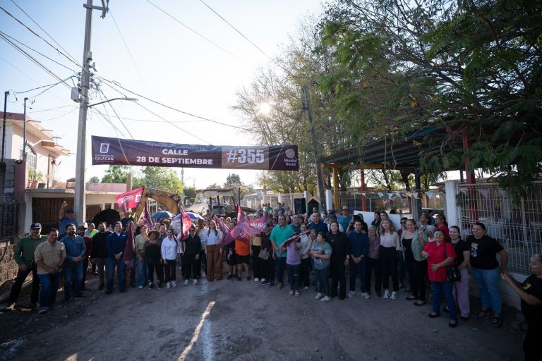 Ponen fin a 30 años de espera: Ana Miriam Ramos da inicio a pavimentación para familias de El Diez