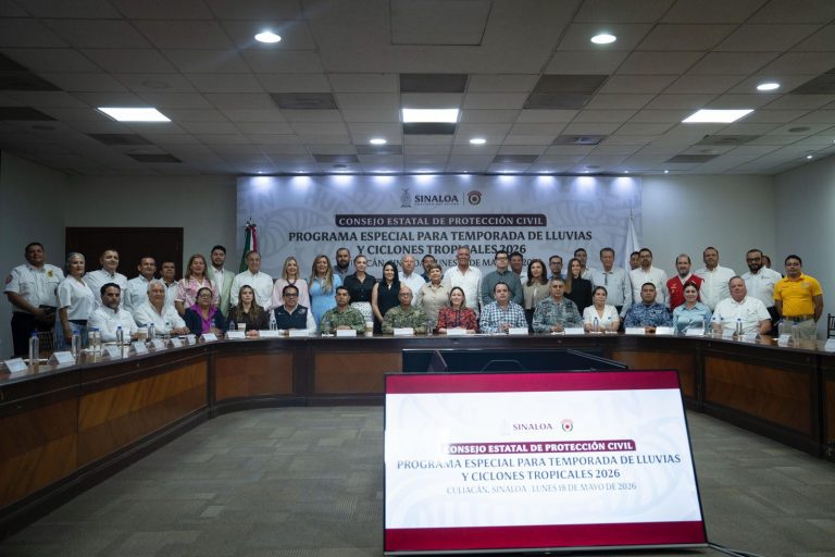 Culiacán refrenda coordinación y acciones preventivas ante temporada de lluvias y ciclones 2026