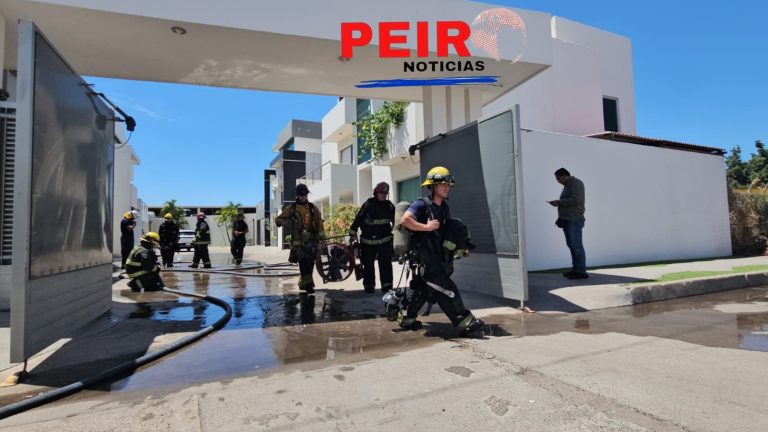 Se registra incendio en una residencia en el sector del Congreso |VIDEO