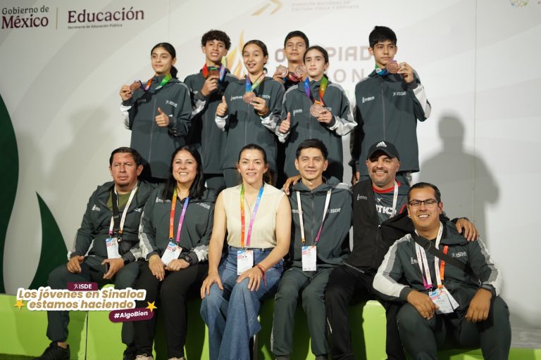 Sinaloa suma bronce en TKTeam Mixto Cadete dentro de la Olimpiada Nacional CONADE 2026