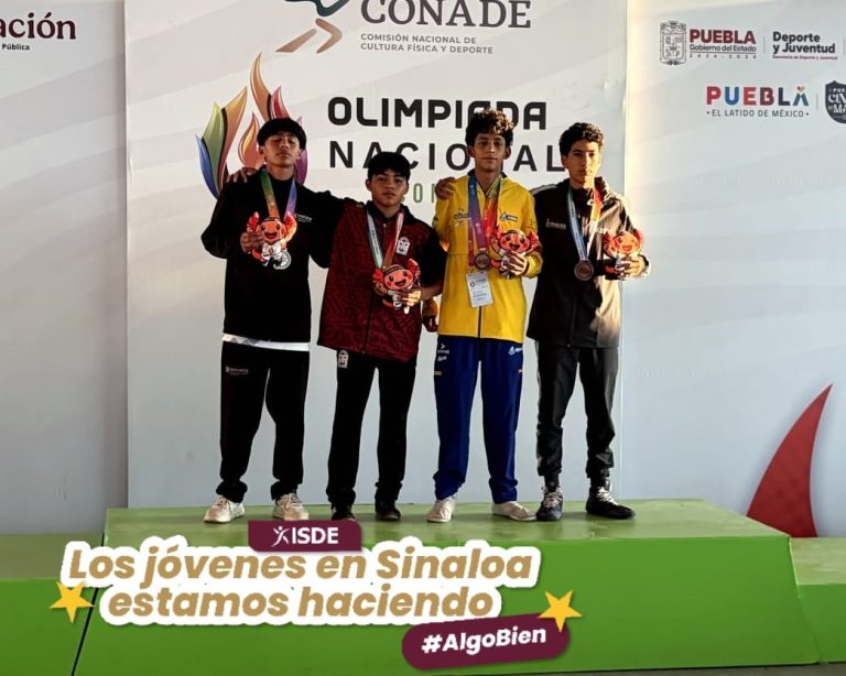 Sinaloa suma su séptima medalla en Luchas Asociadas durante la Olimpiada Nacional CONADE 2026