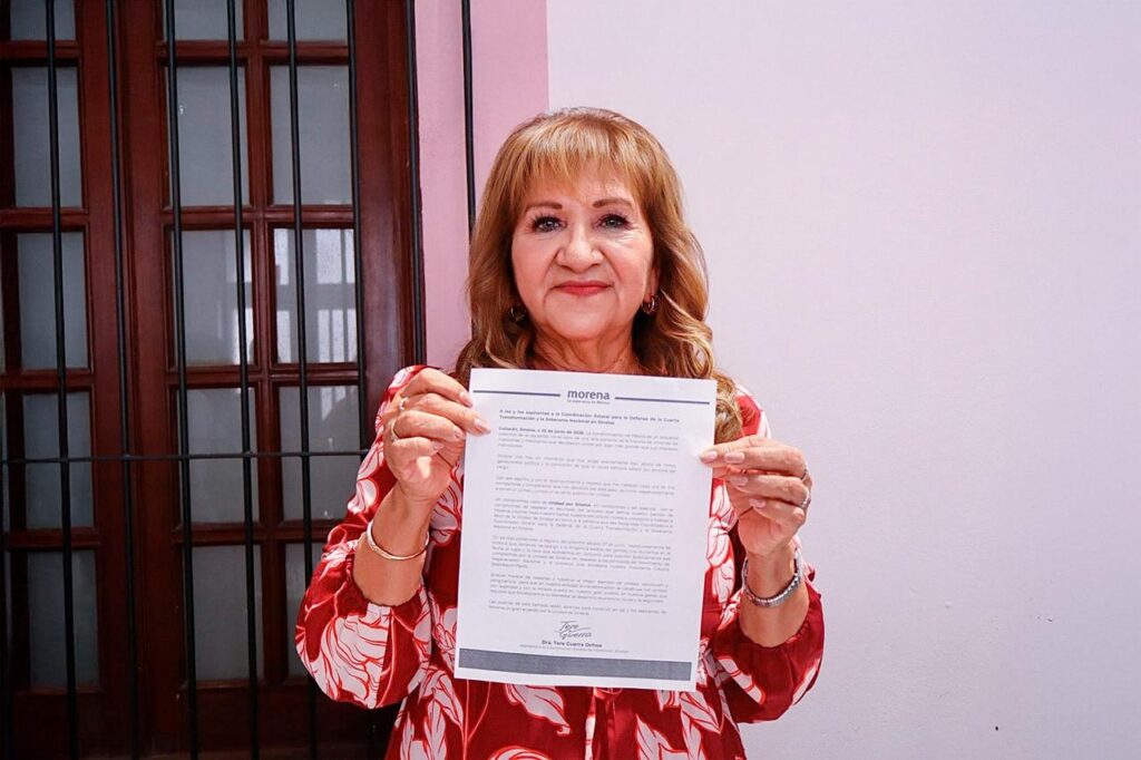 Unidad por Sinaloa: el llamado de Tere Guerra a aspirantes de Morena