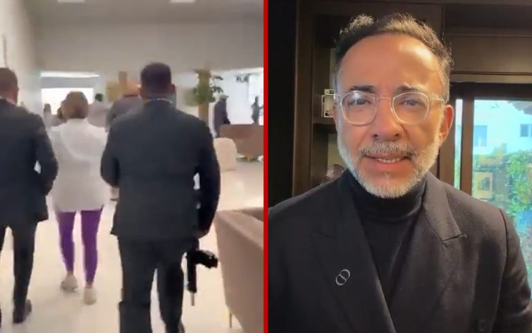 Alcalde de Metepec irrumpe con gente armada en instalaciones de club deportivo; pide disculpas y expone razones
